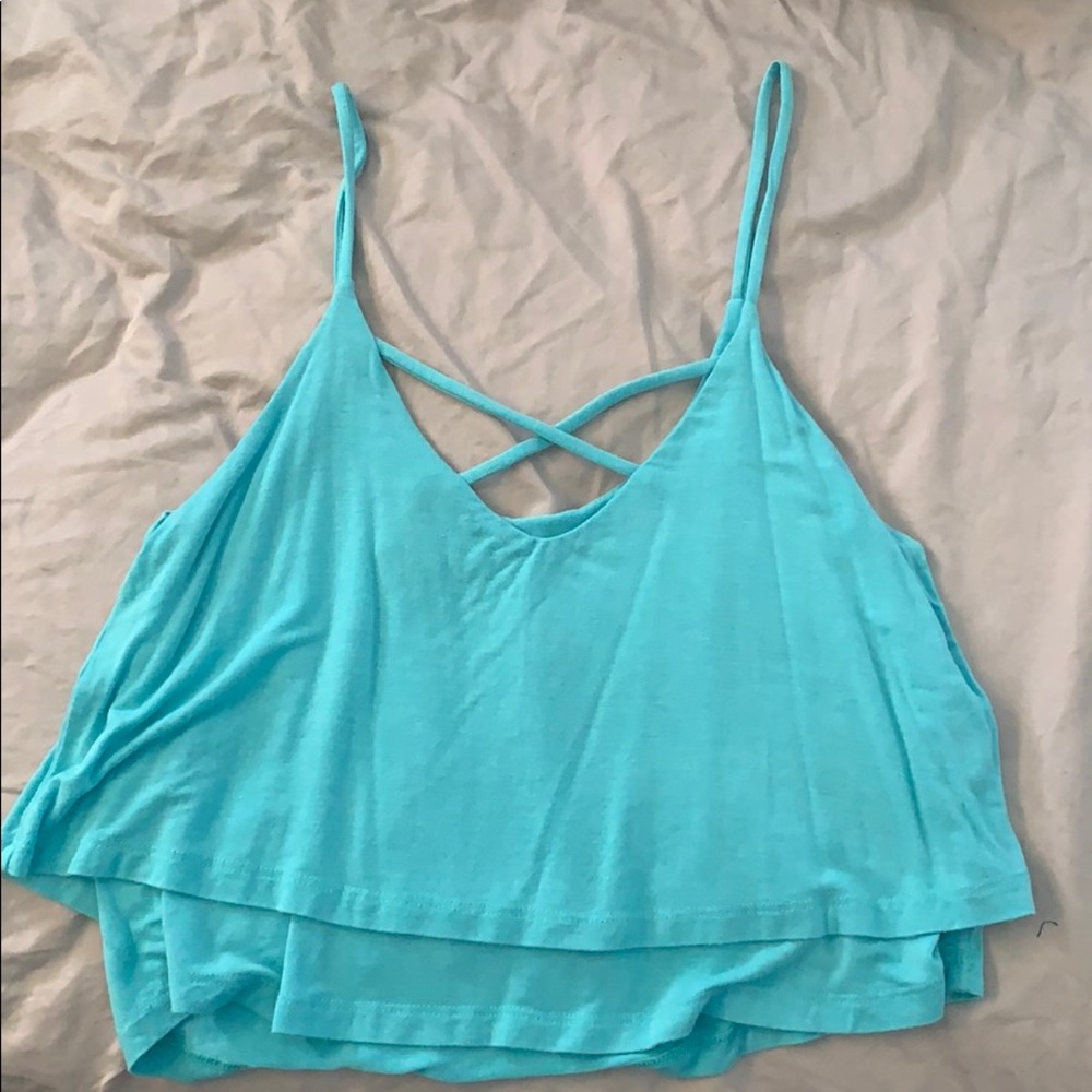 Small Wet Seal Turquoise Shirt